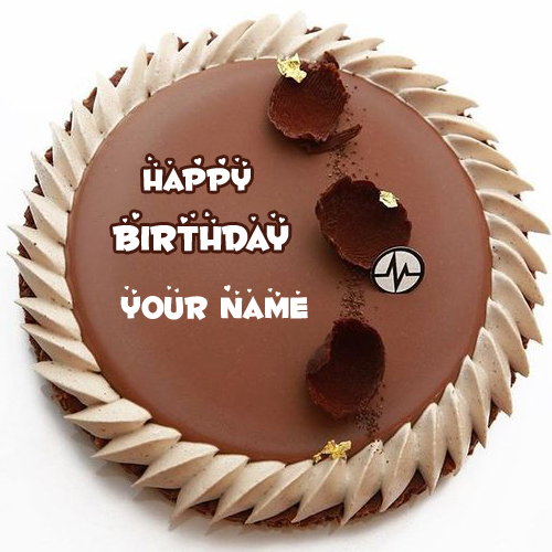 Write Your Name On Birthday Cake For Friends